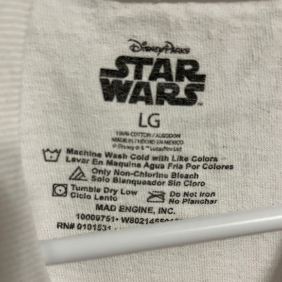 Disney Star Wars Tee Youth Large - Picture 2 of 4